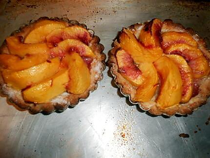 recette Tartelettes aux brugnons