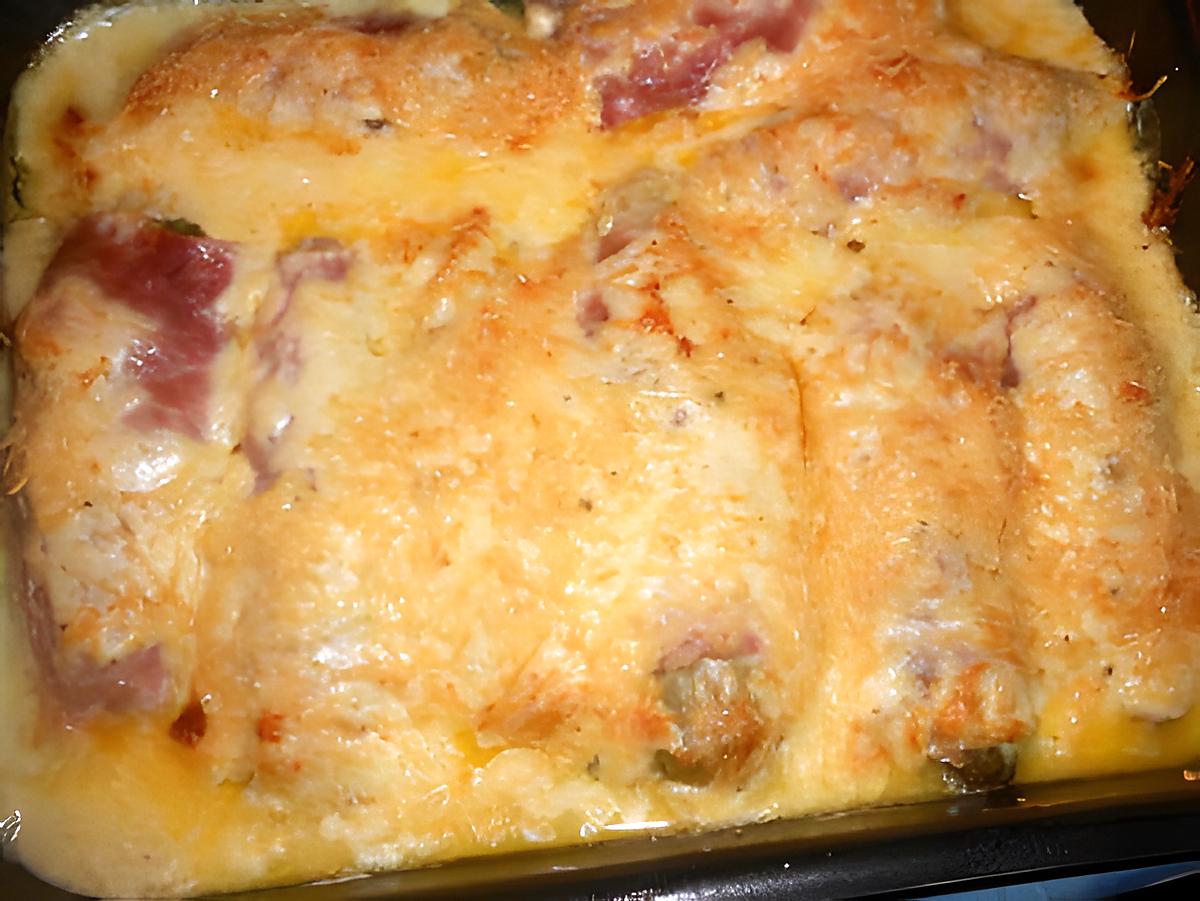 recette Gratin d endives au jambon