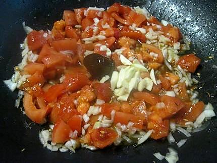 recette Jumeau de boeuf s/ os à la sauce tomates.