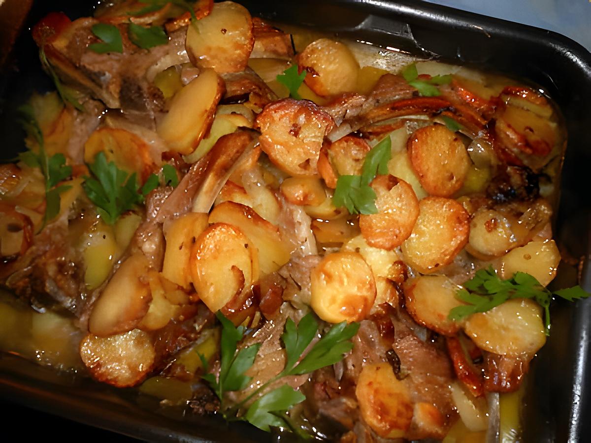 recette Cotes d agneau champvallon