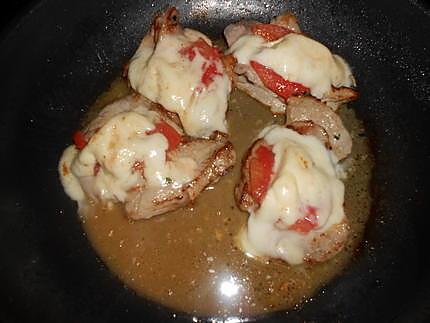 recette Piccata de veau mozzarella,haricots beurre