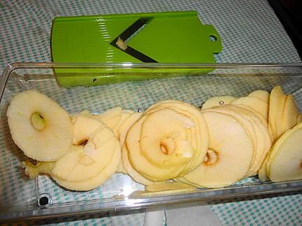 recette TARTE pommes gelé d ARBOUSES