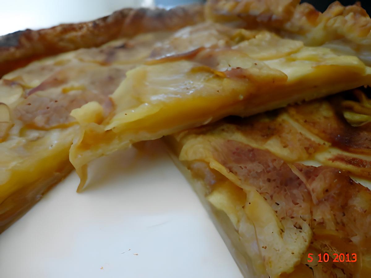 recette TARTE pommes gelé d ARBOUSES