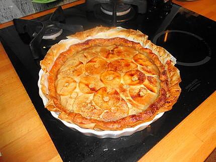 recette TARTE pommes gelé d ARBOUSES