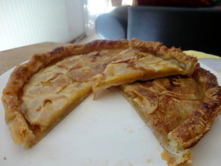 recette TARTE pommes gelé d ARBOUSES