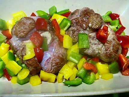 recette Osso bucco de bœuf aux légumes au four.