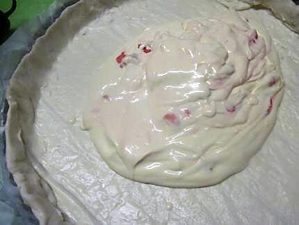 recette Tarte aux poires crème Mascarpone