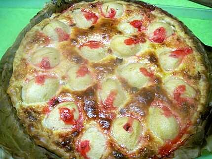 recette Tarte aux poires crème Mascarpone