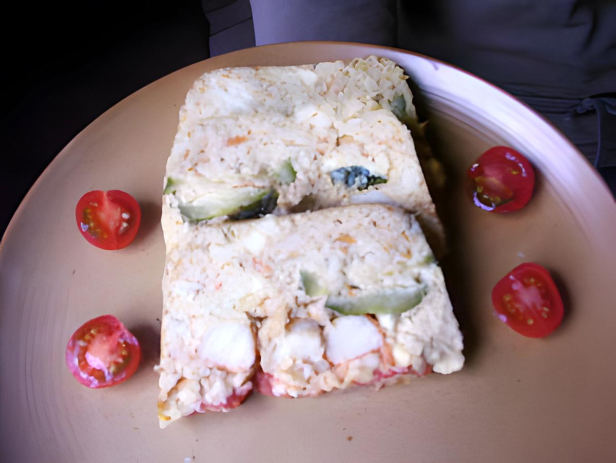 recette Terrine de poisson aux petits légumes