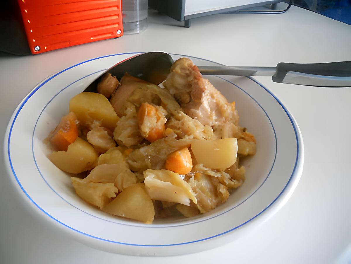 recette Potée choux patate douce