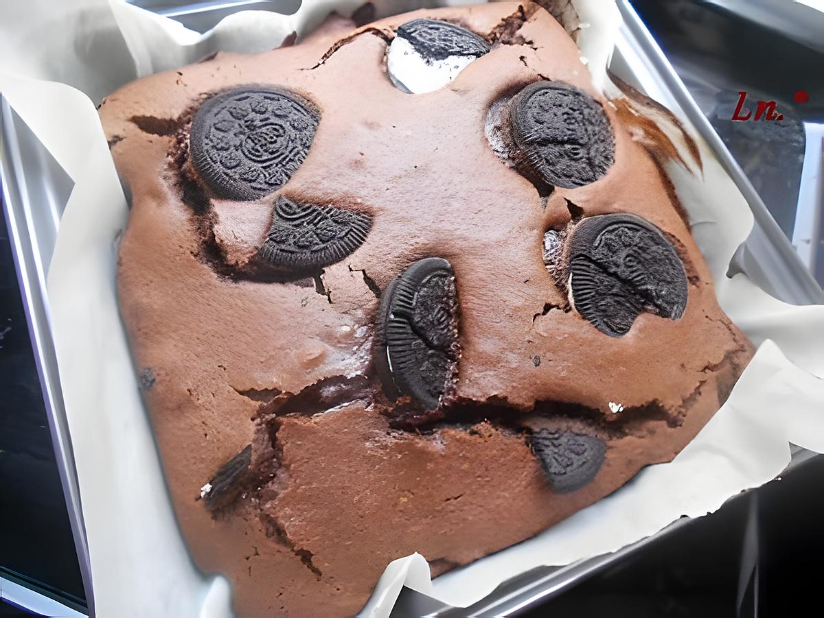 recette Brownie Oréo