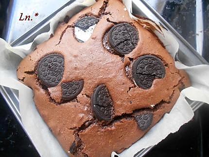 recette Brownie Oréo