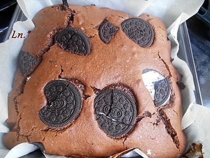 recette Brownie Oréo