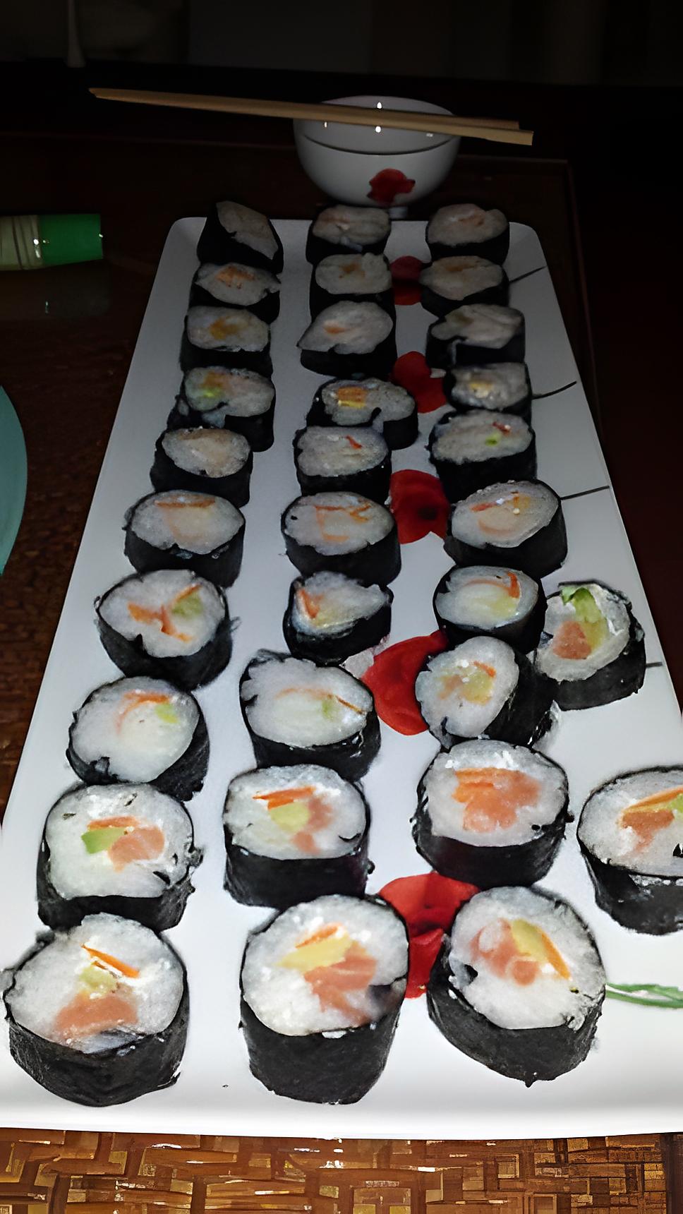 recette Makis, suhis et riz ...