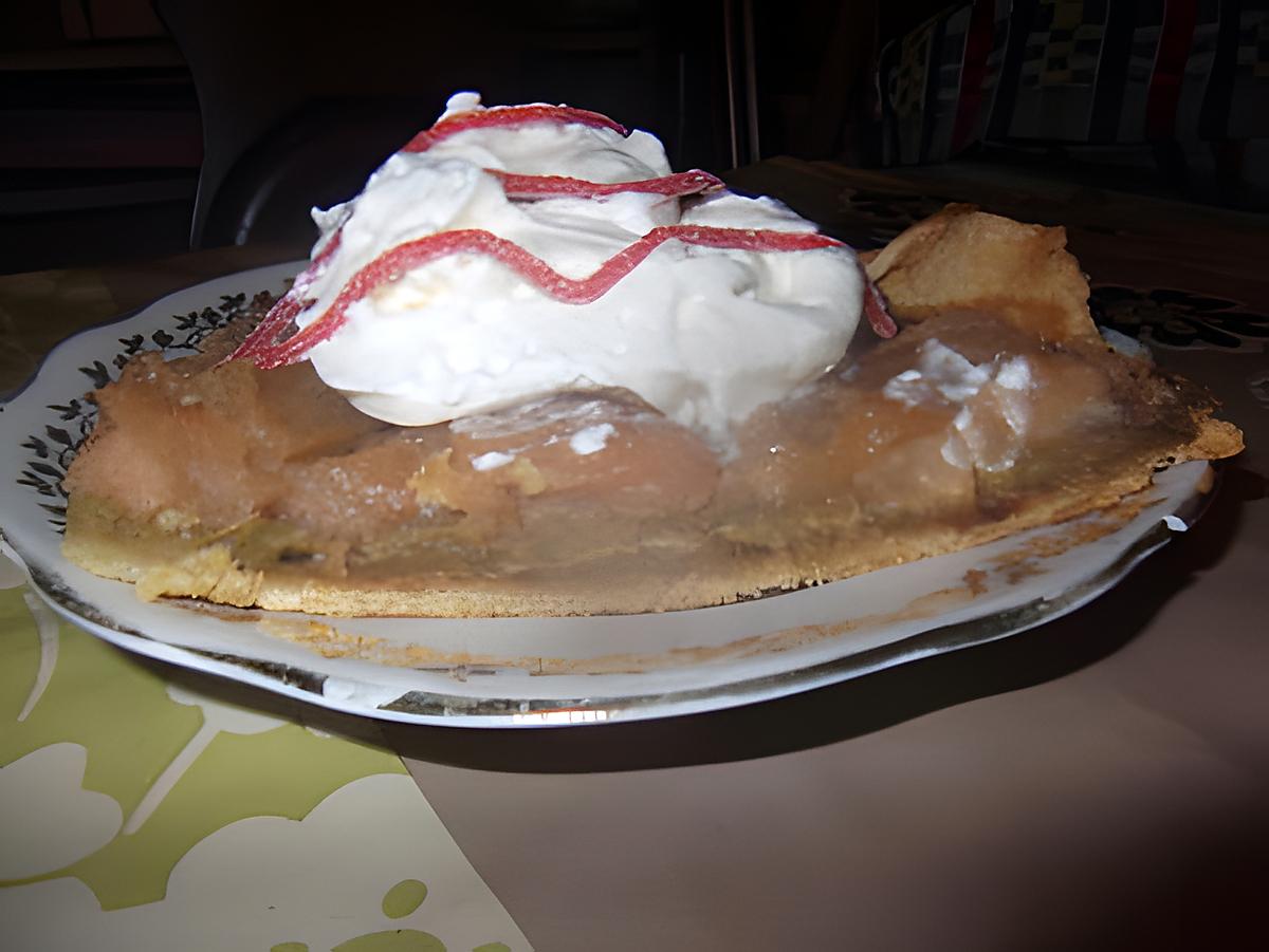 recette gateau rhubarbe ,péches