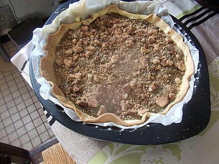 recette gateau rhubarbe ,péches