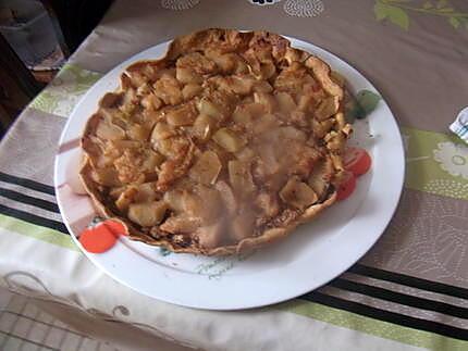 recette gateau rhubarbe ,péches