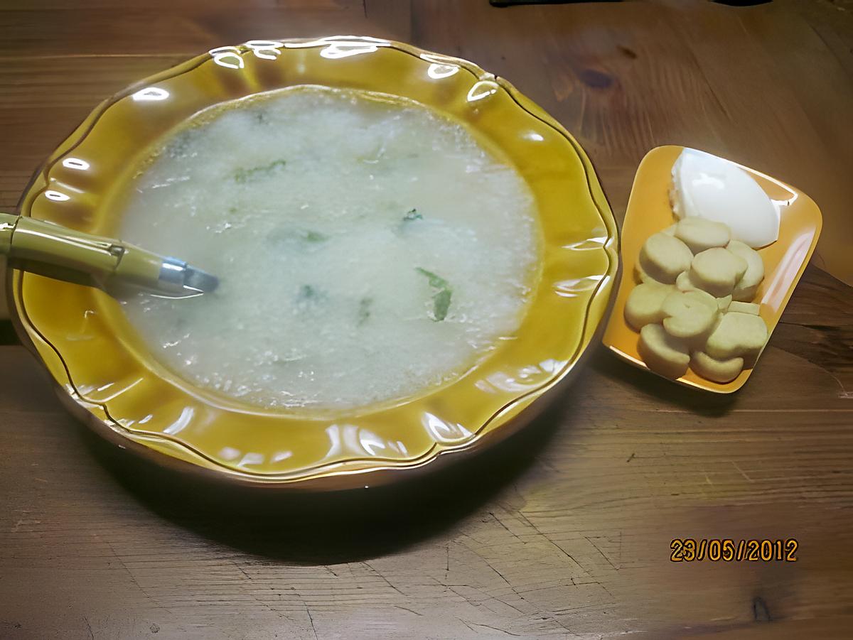 recette Soupe aux navets.céleri. à la crème fraiche au micro-ondes.