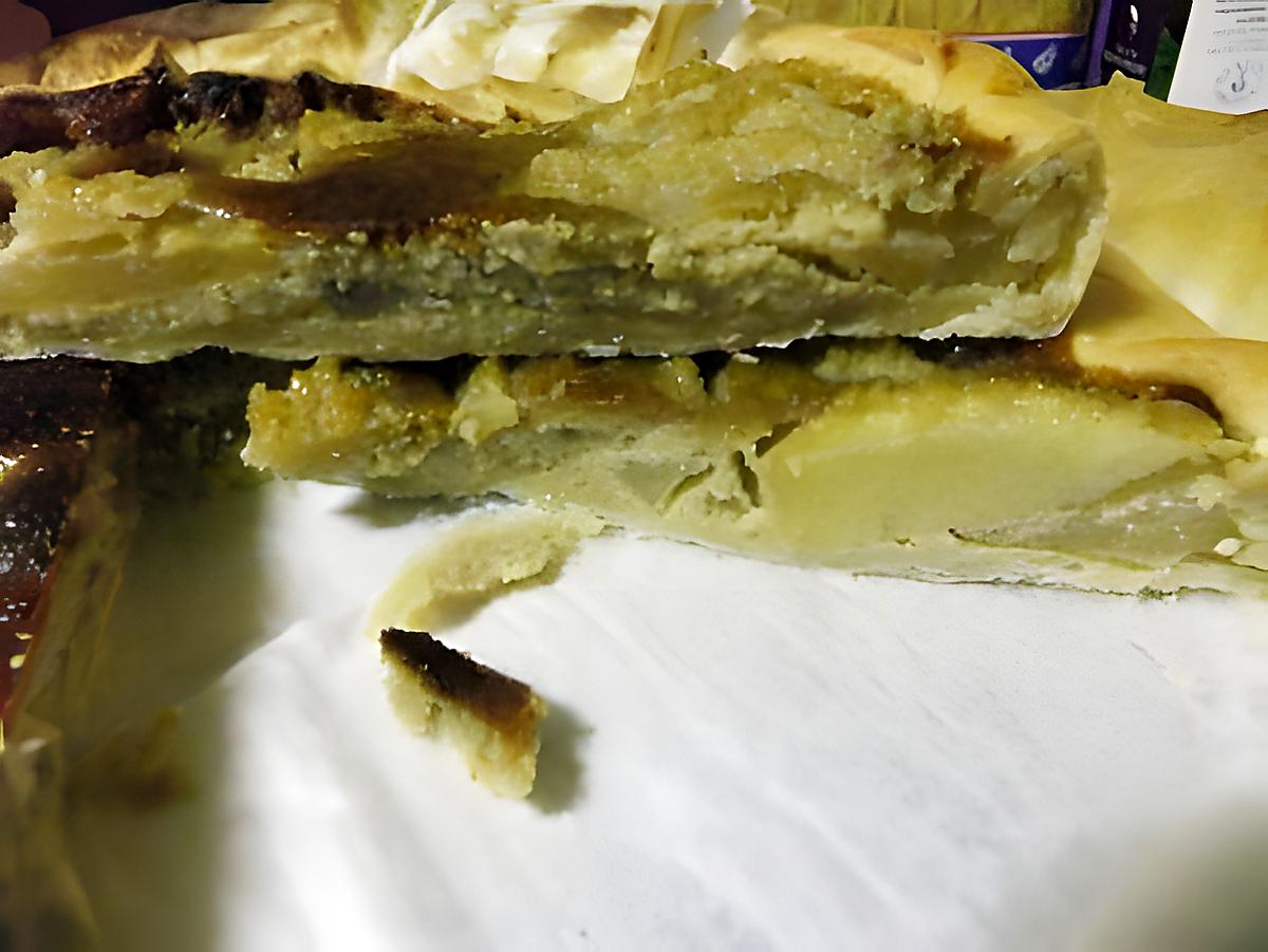 recette Tarte aux pommes à la crème de marrons