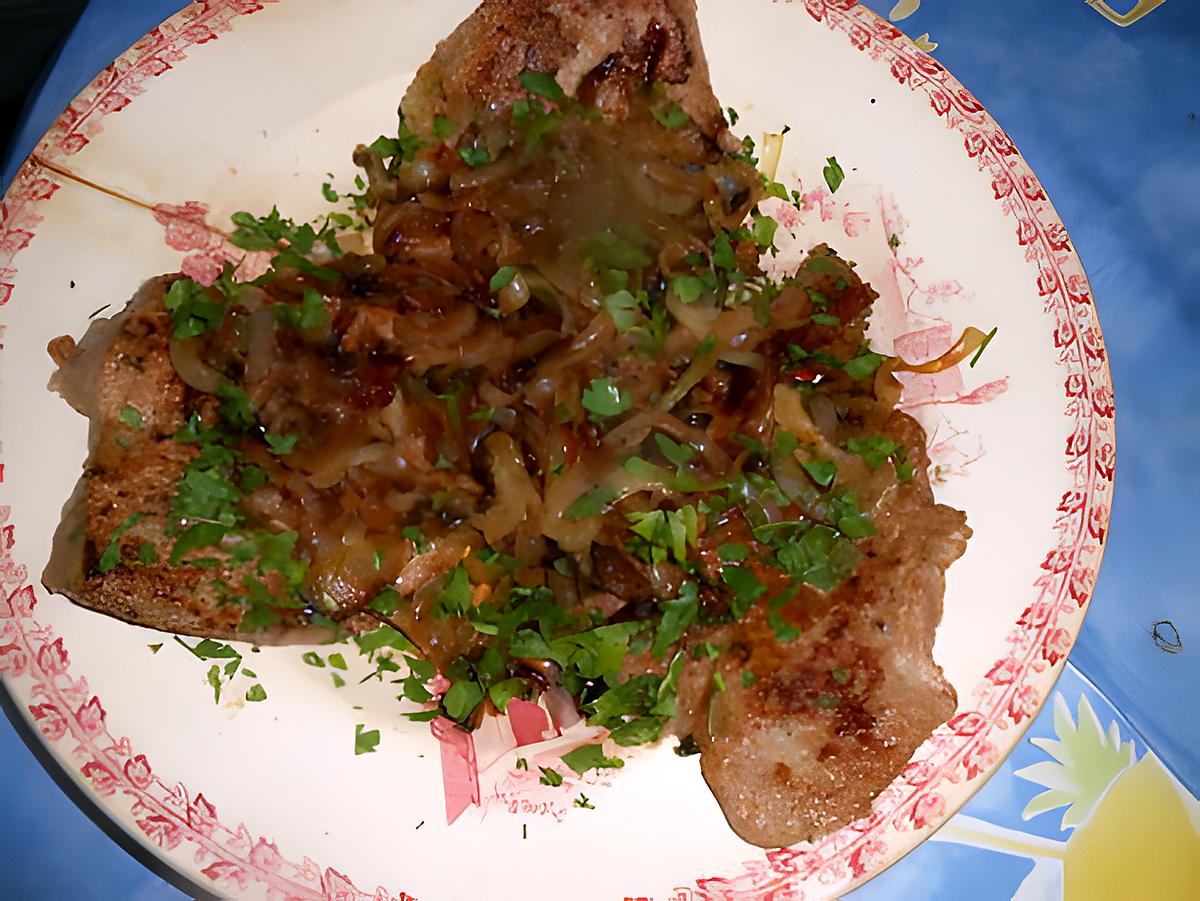 recette Foie de veau aux oignons