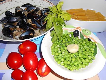 recette TORTIGLIONI  ALLA MARINARA