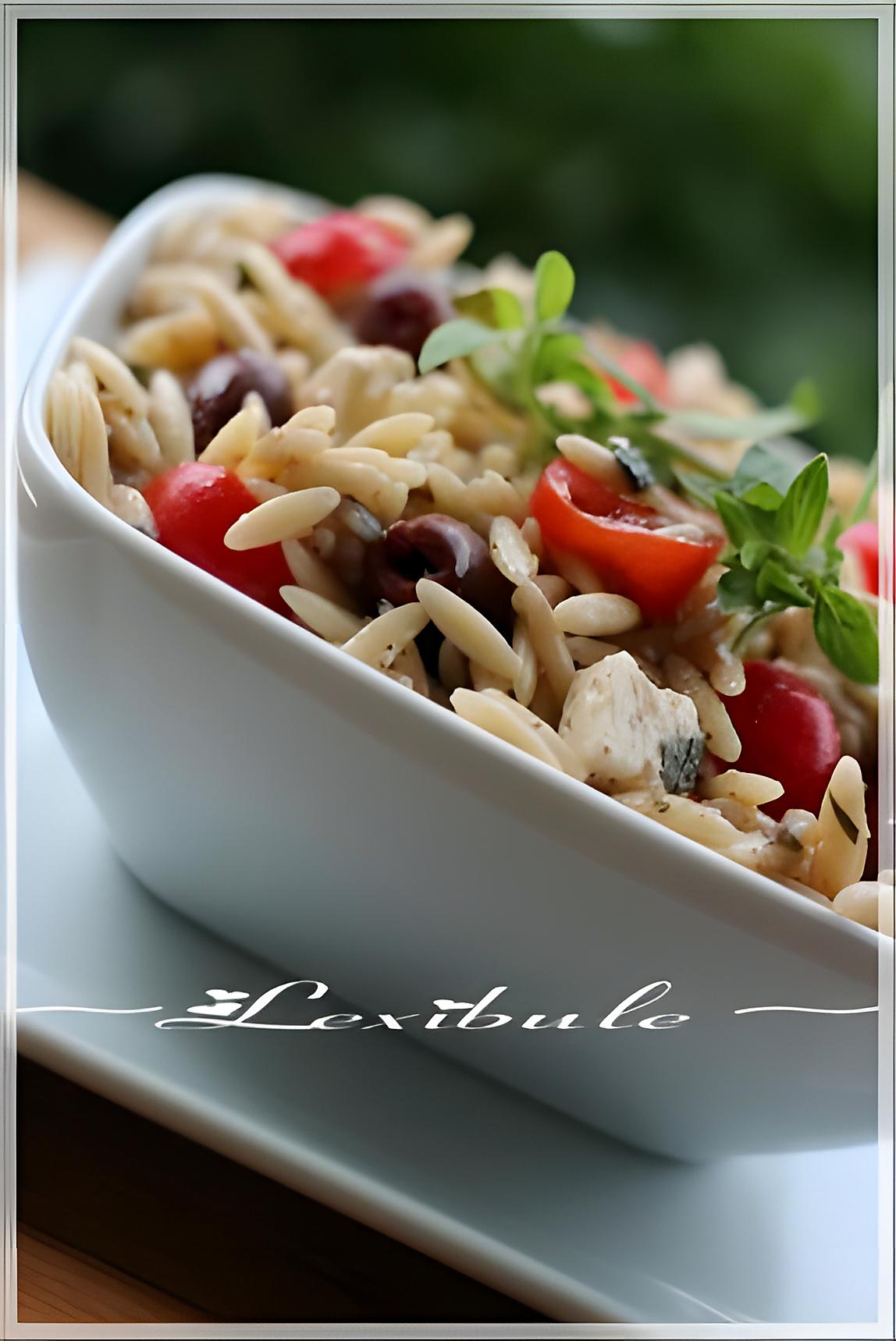 recette ~Salade d'orzo~