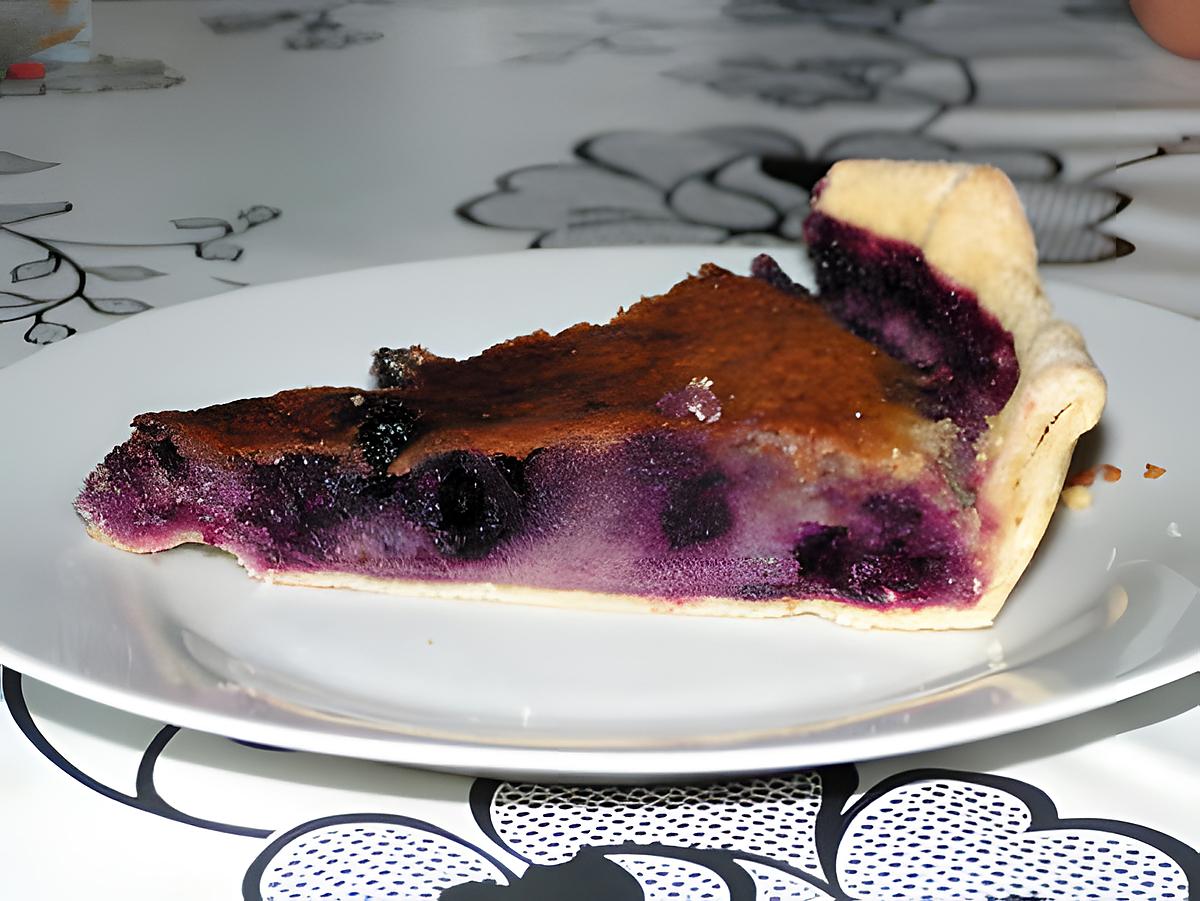 recette Tarte amandine aux cerises