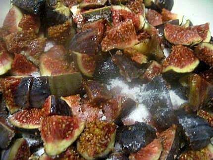 recette Confiture de figues à la vanille.