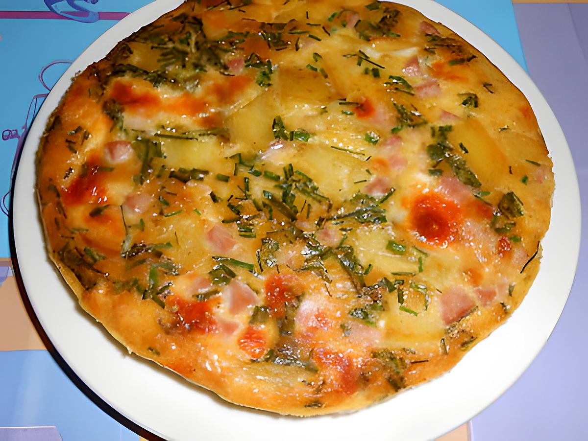 recette FRITTATA  SOUFFLE