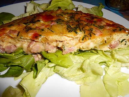 recette FRITTATA  SOUFFLE