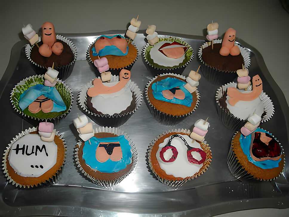recette cupcakes divers parfums.. et déco euh... spéciale!!