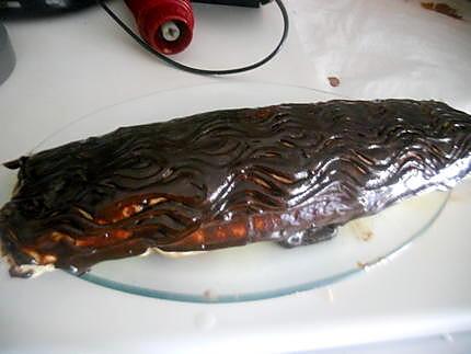 recette Gâteaux roulé chocolat meringue