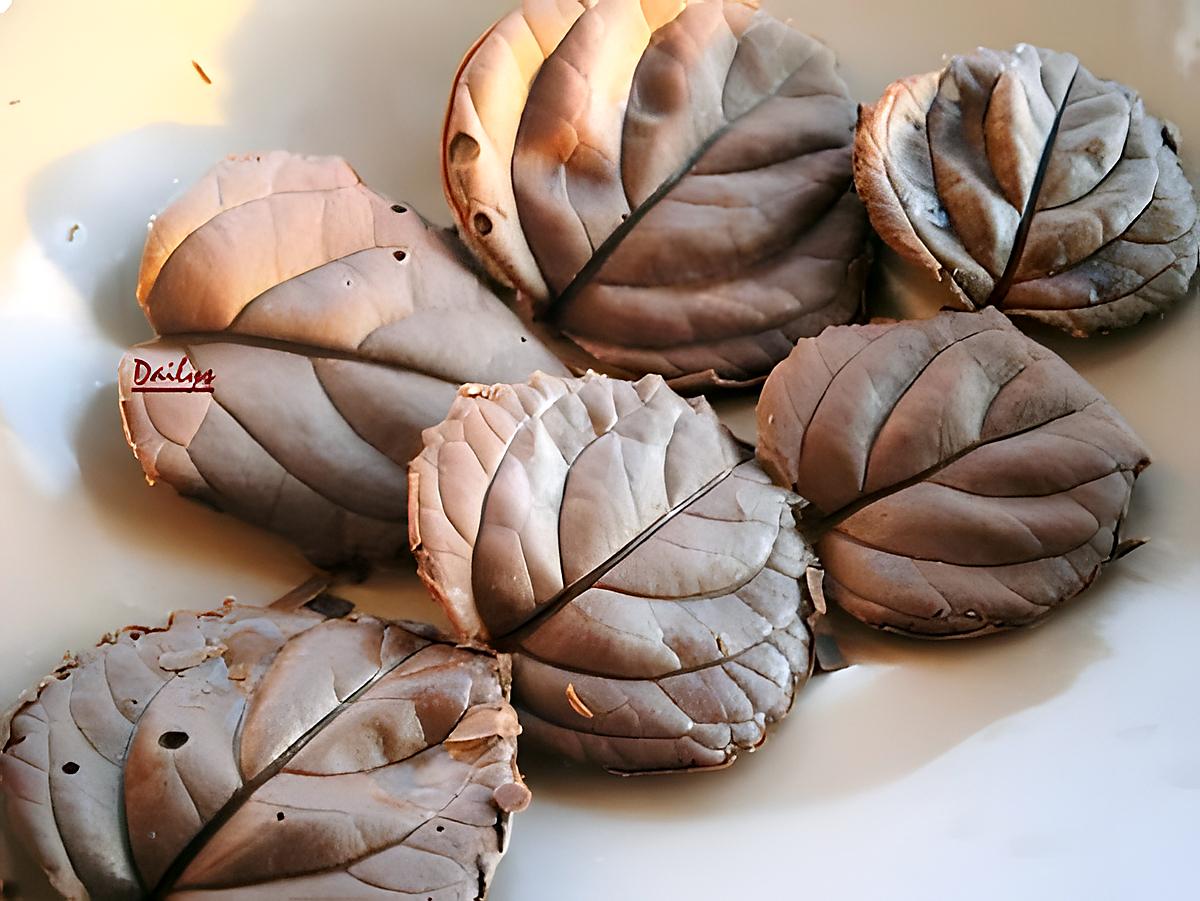 recette Feuille En Chocolat