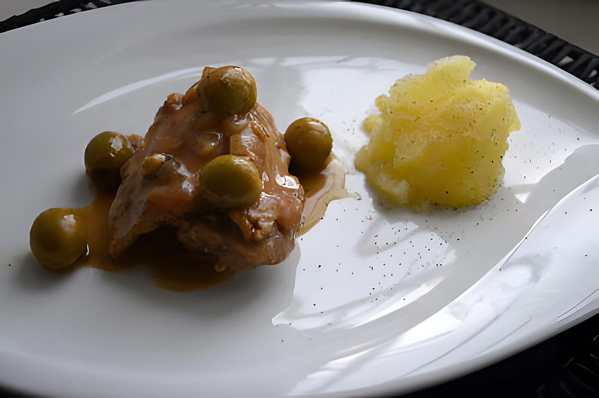 recette Poulet aux olives