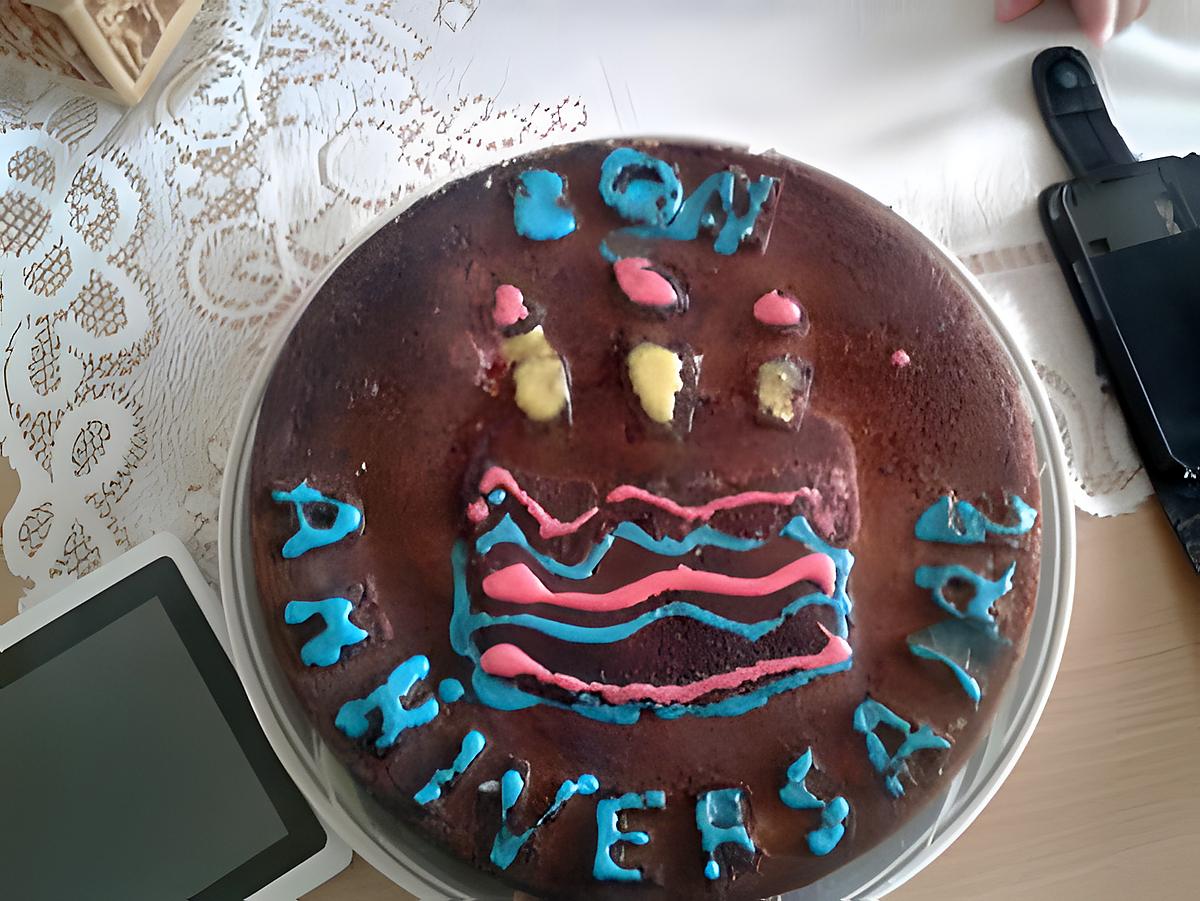 recette gâteau au deux chocolats pour l anniversaire de mon fils yannis