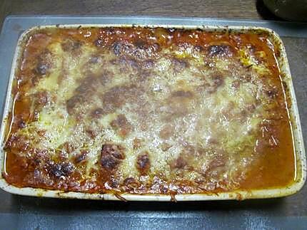 recette Lasagne  à la viande maison.