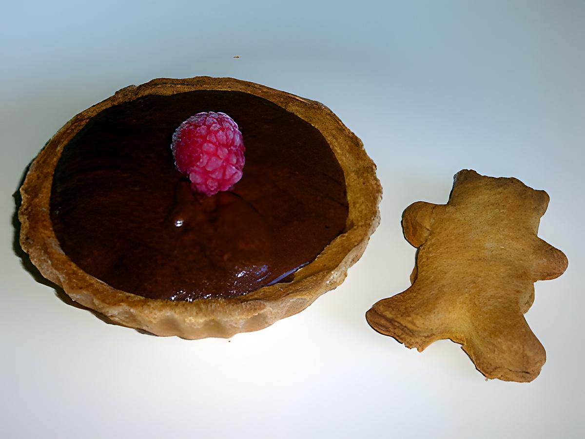 recette Tartelettes Framboises & sa Mousse au Chocolat