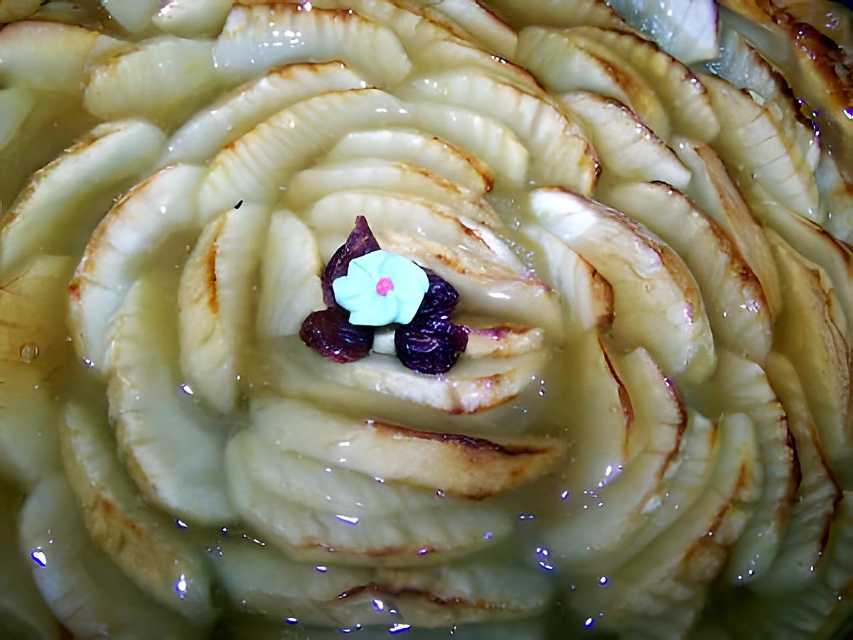 recette Tarte pomme et rhubarbe