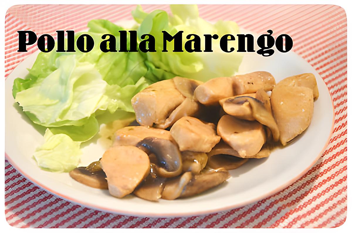 recette Poulet Marengo