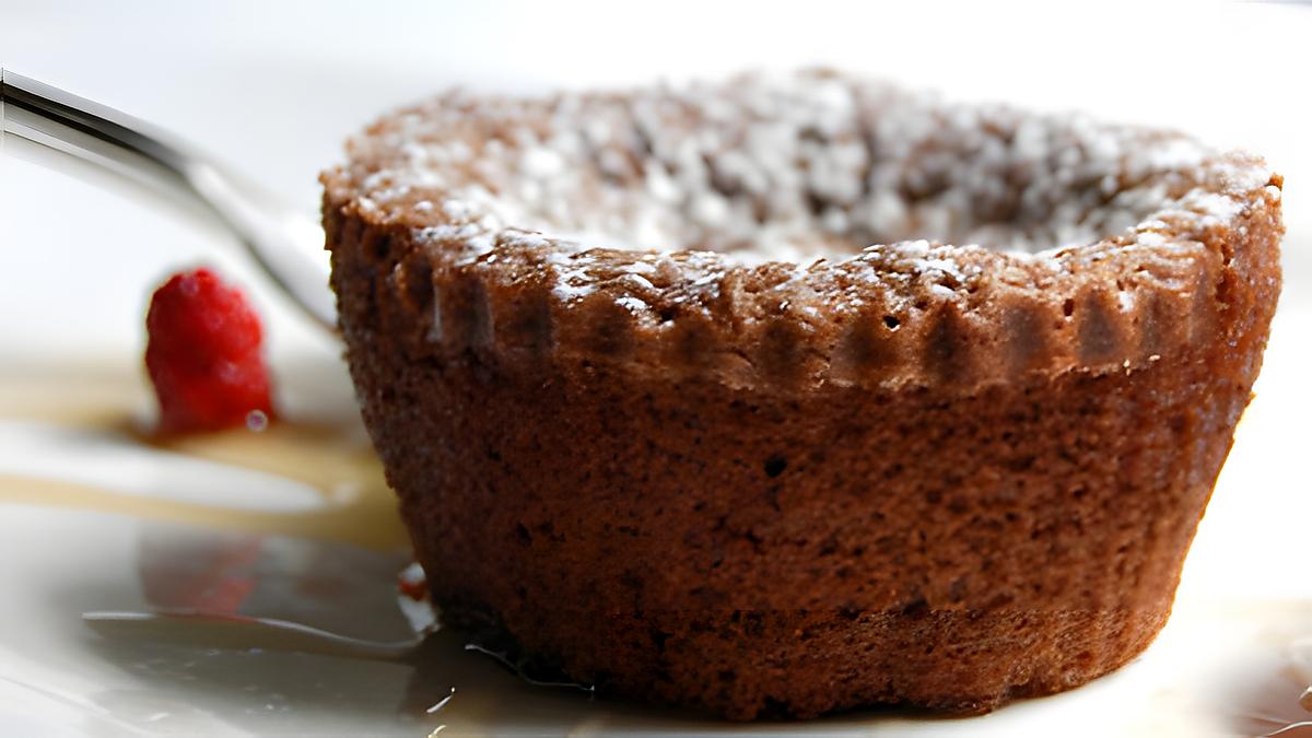 recette Fondant au chocolat- caramel