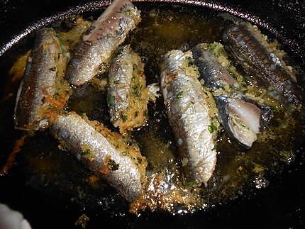 recette Filets de sardines farcis au comté