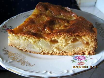 recette Gâteau aux poires  rapide