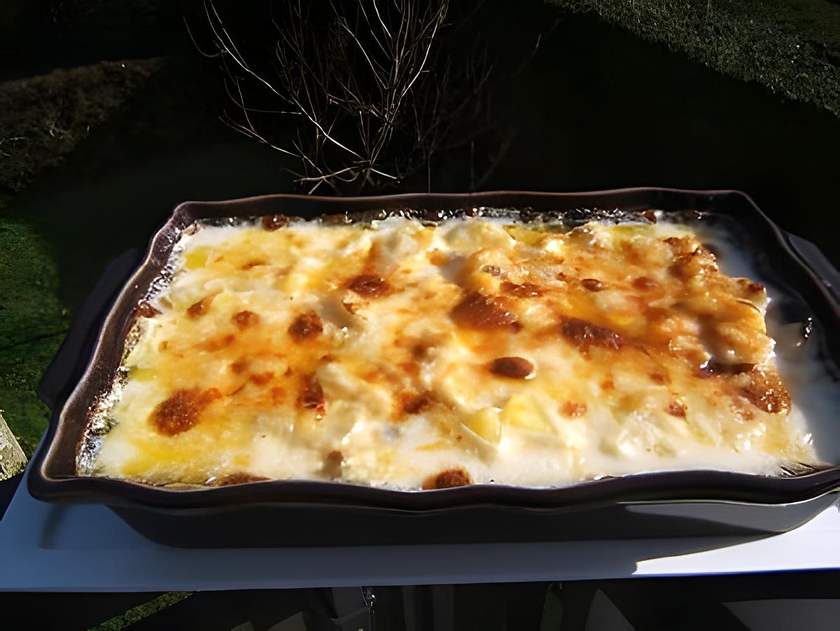 recette Tartiflette aux topinambours,