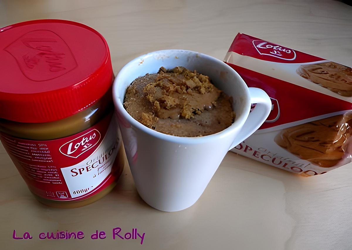 recette Mug cake speculoos