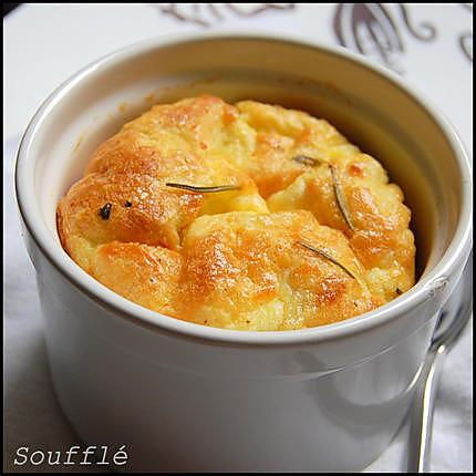 recette Soufflé de potiron, et au cheddar parfumé au paprika.