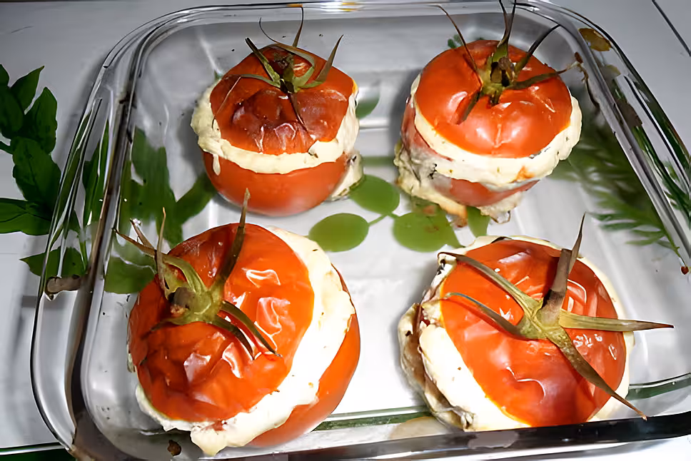 recette tomates farcies ricotta basilic