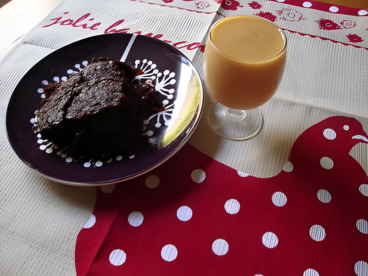 recette PUDDING au chocolat