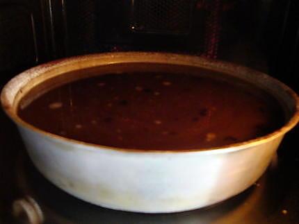 recette PUDDING au chocolat