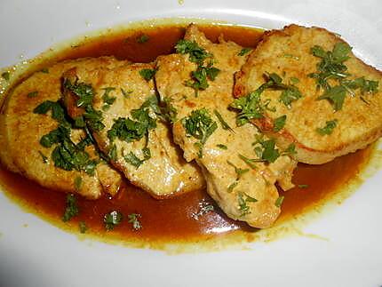 recette FILET  DE  PORC  CURRY  ET  MIEL