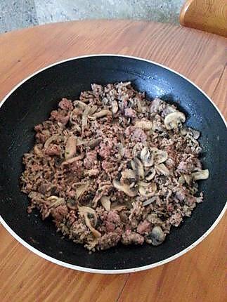recette Viande en croûte, aux champignons